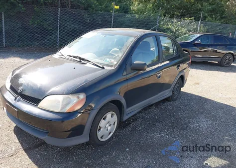 2002 Toyota Echo z USA, uszkodzony, nr VIN JTDBT123X20244240